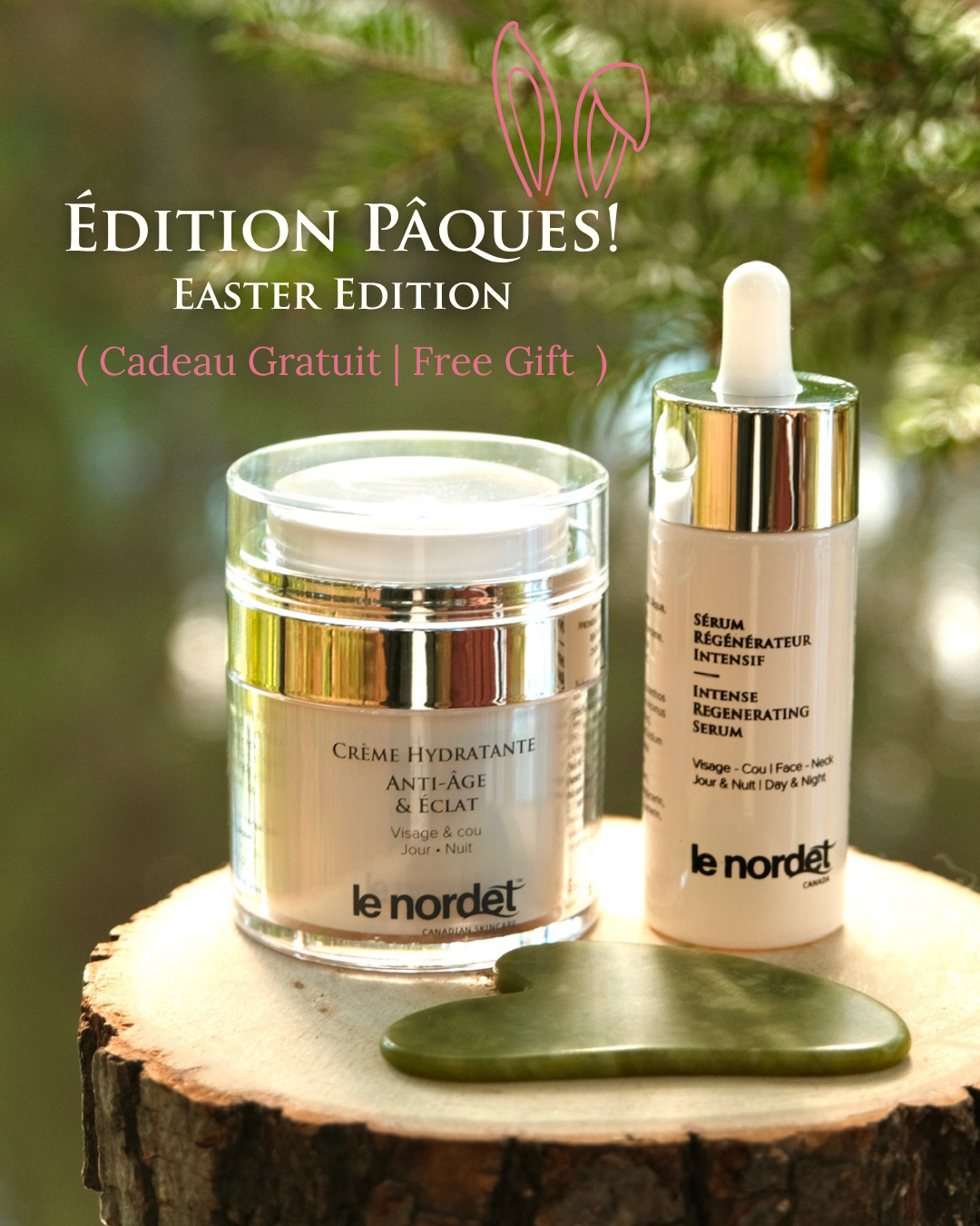 Duo Crème & Sérum Édition Pâques!